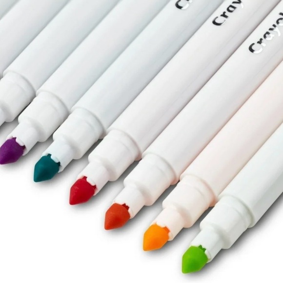 Crayola Supertips Pastel Markers (20ct), Washable Cute Markers - Picture 4 of 4